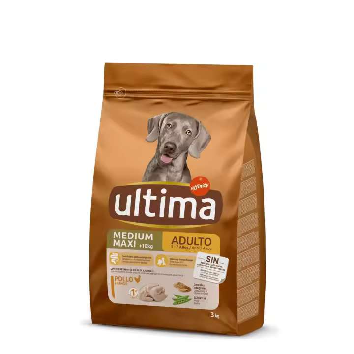 AFFINITY ULTIMA DOG MEDIUM ADULT ADULTO POLLO 3KG - 1