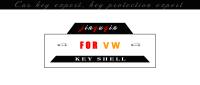 Carcasa De Llave Remota Para Coche Jingyuqin Plegable 2/3/4 B Con Logo Para VW Passat Polo Golf Touran Bora Ibiza Leon Octavia Fabia ABS+metal - details 0