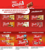 NESTLÉ EXTRAFINO chocolate con leche y galleta Dinosaurus paquete 22 tabletas de 84g - details 0