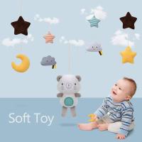 MOV-Juguetes Educativos para Bebés Móviles de Cuna Cuernos de Huevo Campanilla Carusela para Cama de Bebé Regalos para Recién Nacidos 0-12 Meses - details 3