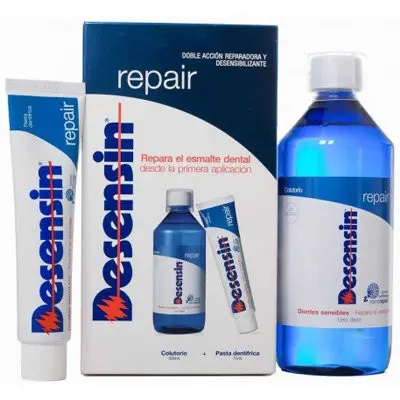 DESENSIN REPAIR PASTA DENTAL + COLUTORIO PACK 75 - 1