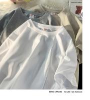 Camiseta De Algodón Para Hombre De 7.4 Oz 210gsm Color Sólido Oversized Con Mangas Cortas Estilo Casual Para El Verano Disponible Hasta 5XL - details 16