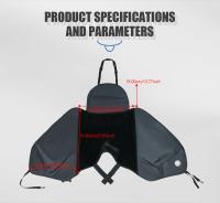 Cubierta De Pierna Para Scooter Universal Tamaño Estándar Funda Para Motocicleta Cubierta De Algodón Negro Adecuada Para Todos Los Scooters - details 1
