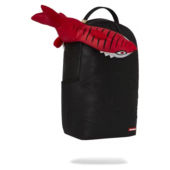 Mochila Sprayground Negra Tiburon 1 Off Bags Bite Backpack - 1