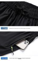 Nuevos 2025 Pantalones Cortos Deportivos Casuales Para Hombres Talla Grande 5 Pulgadas Algodón De Seda Con Secado Rápido Transpirables Y Cómodos Para Exteriores Y Viajes - details 15
