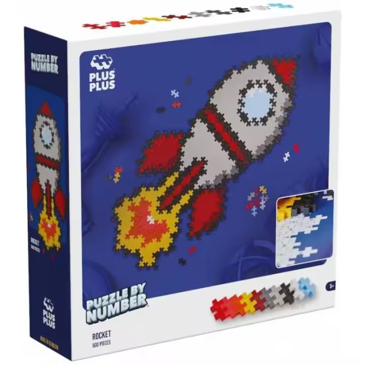 PUZLE COHETE LUNAR PLUS PLUS - Educación y Diversión - 1