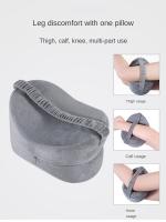 Almohada De Memoria Para Piernas Y Rodillas Slow Rebound Recuperación Rápida Soporte Orthopédico Para Mujeres Embarazadas Alivio De Sciatica Y Lumbar Material Poliéster Velocidad De Entrega Rápida - details 1