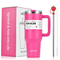 Taza Termo De Acero Inoxidable De Gran Capacidad 30oz/40oz Watersy Botella Termal Doble Vácuo Para Mantener Frío Regalo DIY Taza Muñeca Portátil Ecológica - details 10