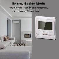 Termostato Inteligente WiFi MINCO HEAT Para Calefacción Eléctrica/Agua/Gas Controlador De Temperatura Compatible Con Alexa Y Google Home Color Blanco/ Negro - details 8