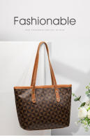Bolso De Mano Grande Con Cremallera Bolso De Mamá Tendencia 2024 Estampado De Triángulo Tejido Generoso Capacidad Grande Estilo Hobos - details 0