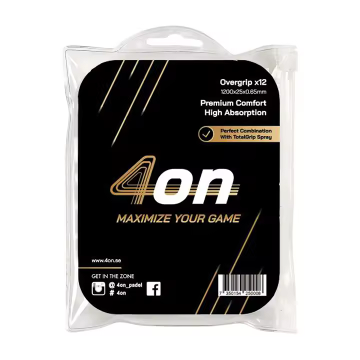 Blister Overgrip 4on Premium Comfort -12 Pcs- - 1