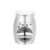 Juego De Urna Metálica Para Mascotas De Gato Y Perro Con Diseño De Árbol De La Vida Preventiva De Ingreso De Agua Fúnebre Fácil De Llevar Caja De Urnas Para Animales Domésticos - details 6