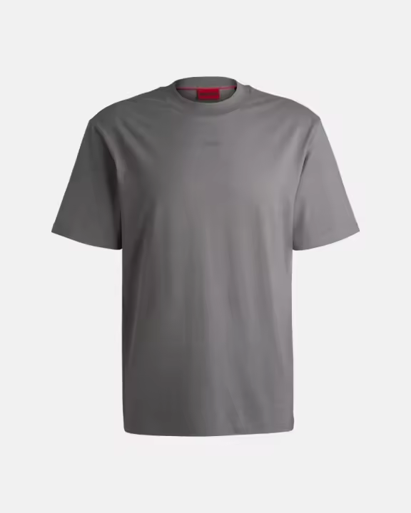 HUGO 50488330 DAPOLINO Camisetas Manga corta Hombre Gris - 1