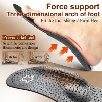 Almohadilla De Apoyo Para Arco De Pie Plano En Cuero Negro Ortopédica Unisex Para Hombres Y Mujeres Corrección O/X De Pierna - details 5