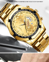 Reloj De Pulsera Deportivo De Lujo Para Hombre 2024 Marca Top Casual Militar Cuarzo Impermeable Acero Inoxidable Relogio Masculino - details 3