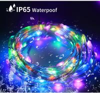 Luces De Navidad RGB LED Para Decoración De Calle Y Interior Smart Bluetooth APP USB Regulables Y Con Musicas Para Bodas Y Fiestas - details 3