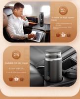 Máquina De Café Expreso Portátil Sin Cable Pequeña Y Recargable Para Viajes Camping RV Senderismo Oficina Capacidad 5-10 Tazas - details 18