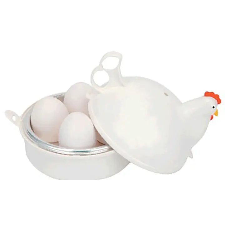 Hervidor de huevos de microondas en forma de pollo, electrodomésticos de cocina, herramienta para el hogar - 1