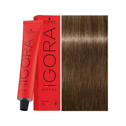 Tinte Igora Royal 7-0 Rubio Medio Natural Schwarzkopf Professional - 1