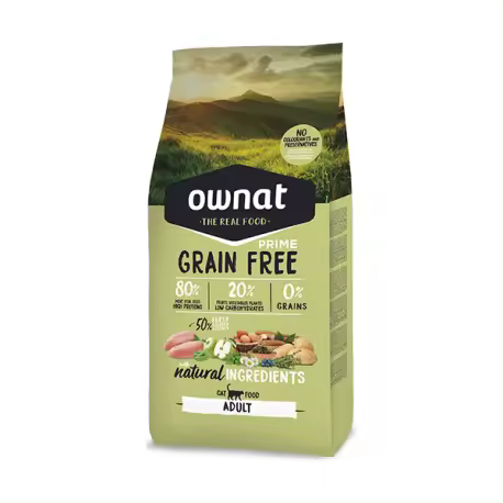 OWNAT GATO GF PRIME ADULT 3KG - 1