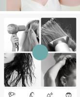 Toalla De Bambú Para Secado Rápido De Pelo Con Lazo Turban De Ducha Para Mujeres Absorbente Anti Encarcelamiento Microfibra - details 1
