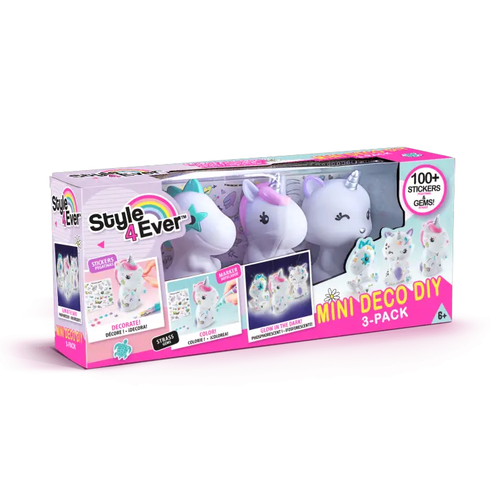 Mini Deco DIY 3 Pack - OFG245 - Style 4 Ever - Canal Toys - 1