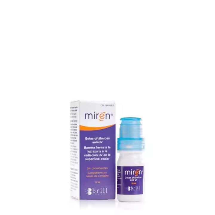 Miren gotas oftálmicas anti-uv 10 ml - 1