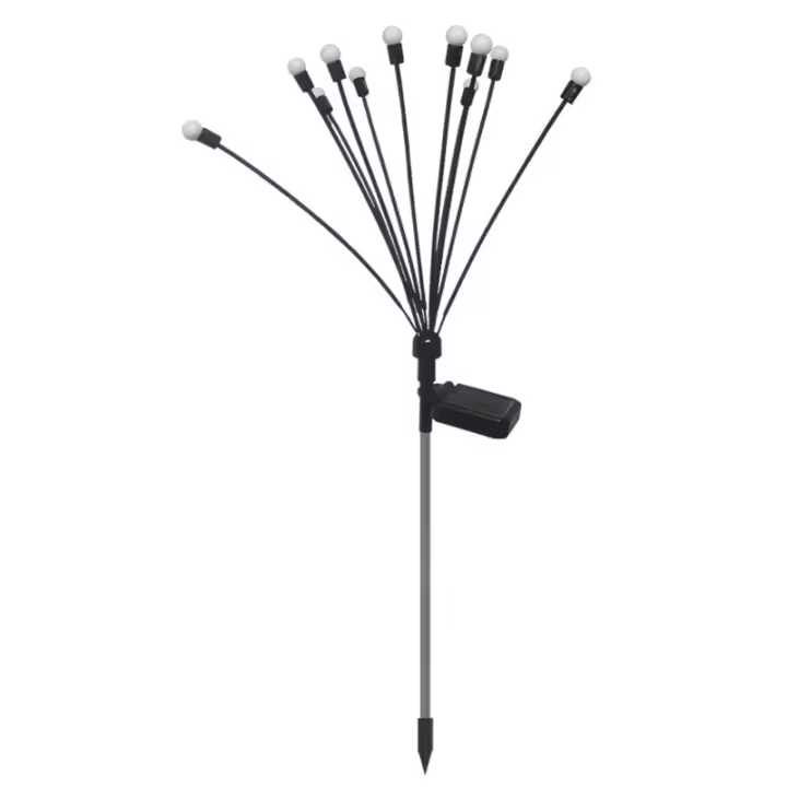Al Aire Libre Solar Luz de césped Patio Swing Impermeable Luz Tierra-6 Cabeza 70*11cm 1,2 V/600MA 1 UNID - 1