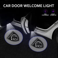 Lámpara De Bievenida LED Para Puerta De Coche Emblemático Sin Cable Proyector De Láser Accesorios De Auto Para Peugeot 206 207 208 3008 308 307 406 407 - details 2