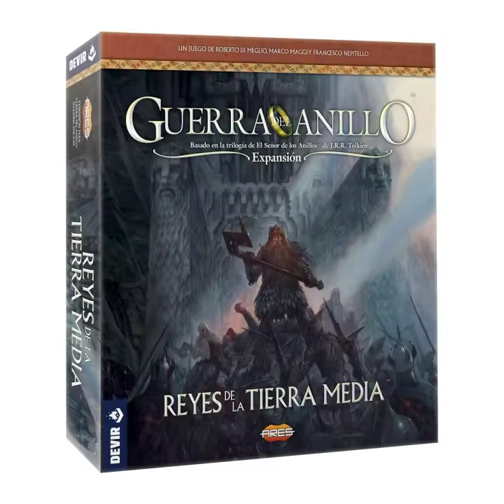 LA GUERRA DEL ANILLO: REYES DE LA TIERRA MEDIA. Producto innovador y de gran calidad, diseñado para brindar una experiencia única. Perfecto para regalar o disfrutar personalmente. - 1