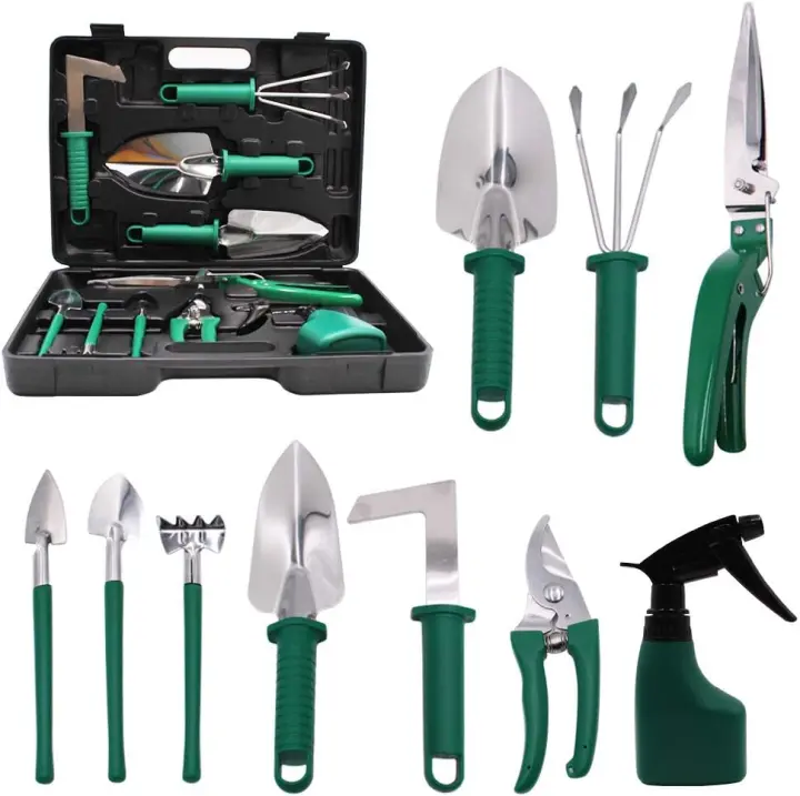 Garden Tools with Carry Case, Garden Gift - 1