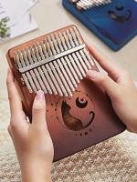 Kalimba Profesional Pianoforte De Uso Manual Con Veneer De Madera Sólida 17/21 Teclas Instrumento Musical Regalo De Navidad - details 3