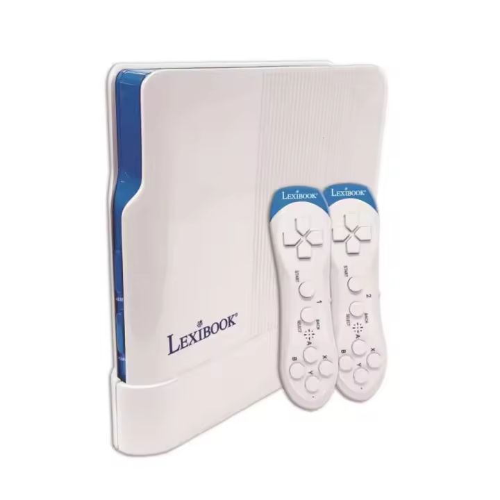 LEXIBOOK - Consola TV HDMI Plug N' Play Motion - 2 mandos inalámbricos 200 juegos - 1