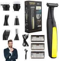 Afeitadora Eléctrica HIENA HYN-210 Recargable Para Hombres Y Adolescentes Cortador De Barba Potente Y Cómodo Para El Rostro Y El Cuerpo - details 7