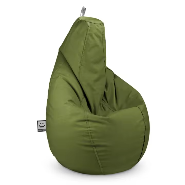 Puff Pera Naylim Mate Verde HAPPERS - Cómodo, ligero y resistente. Make it Happers® - 1