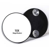 Espejo De Maquillaje Compacto Con Ventosa Y Aumento De 10x Herramienta Para Eliminar Acné Y Blackheads Espejo De Baño Para Pores - details 0