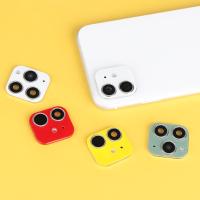 Protector De Pantalla De Vidrio Para iPhone XR X a iPhone 11 pro Max Con Lente De Cámara Falsa Accesorio De Cambio Rápido Para Teléfonos Móviles - details 5