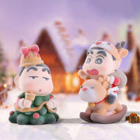 Caja Sorpresa De Navidad Crayon Shin Chan Con Muñecos Blindados Decoración De Escritorio Juguete Para Adultos Decoración De Navidad - details 4