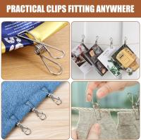 100 Piezas para Ropa de Metal, Pinzas Multiproyecto para Secar Ropa, Toallas, Mantas, Refrigerios, Bolsas para Archivos, Calcetines - details 4