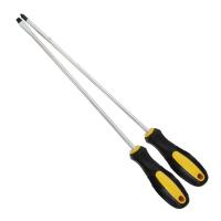 Juego De Destornilladores De 6 Piezas 300mm Longitud Slotted Y Cross Head Con Mango De Goma Herramientas Multipropósito Magnéticas Manual Sin Marcas De Alta Importancia Químicas - details 11
