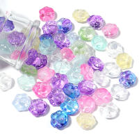 20pcs Cuentas De Forma De Uña De Oso 15x14mm Transparente Y Colorida Para Creación De Joyas DIY Pulseras Y Aretes - details 2