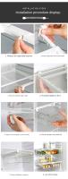 Organizador De Nevera Juego De Almacenamiento Para Frutas Y Huevos Estante De Almacenamiento En El Pasillo De La Nevera Caja De Cajón De Cocina Para Mantener Fresco Material PET+PE - details 10