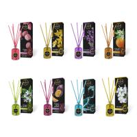 Set de Mikados Ambientadores de Hogar, Aroma a Frutas de la Pasión, Fragancia Duradera de Más de 45 Días, Sin Alcohol Añadido, Ideal para Salones, Dormitorios y Oficinas, Perfecto para Aromatizar y Decorar Cualquier Espacio - details 0