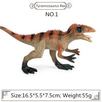 Figuras De Acción Mini Jurrásico Dinosaurios Simulados Vintage Tyrannosaurus Rex Triceratops Juguetes Para Niños Regalos De Navidad - details 1