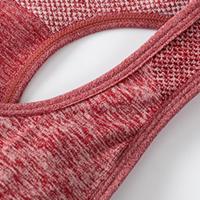 Conjunto De Yoga Para Mujer Ropa De Gimnasio Con Bragas Y Camisetas Sport Tops Sin Costuras Leggings De Gimnasio Transpirable Y Ecológica - details 5