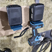 Soporte De Pared Para Baterías De Herramientas Eléctricas Compatible Con Makita/Dewalt 18V Organizador De Perforadoras 2-en-1 - details 9