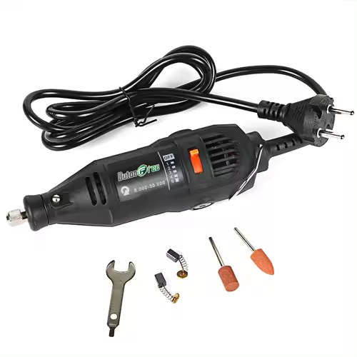 Mini Taladro Eléctrico Dremel Estilo Con Accesorios Herramientas Rotativas Para Grabado Y DIY Potencia 130W Velocidad 30000rpm - 1
