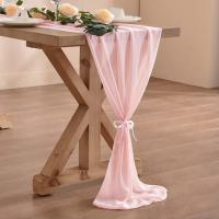 Corredor De Mesa De Tela De Organza 30cm X 300cm Estilo Bohemio Romántico Para Bodas Cumpleaños Y Decoración De Mesa De Valentine's Day - details 15