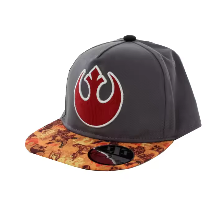 Star Wars New Import Gorra Infantil Gris con Estampados y Motivo Bordado - 1