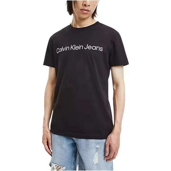 Calvin Klein Camiseta Holgada con logo en el pecho, para Hombre, Diferentes Colores - 1